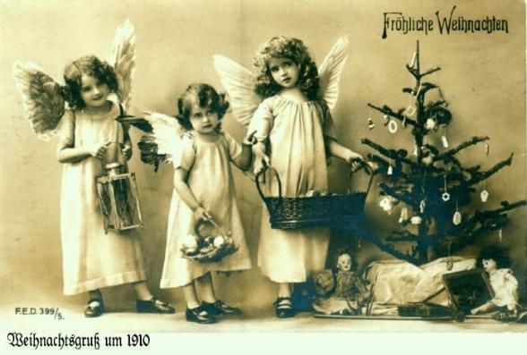 weihnachtsgruss um 1910